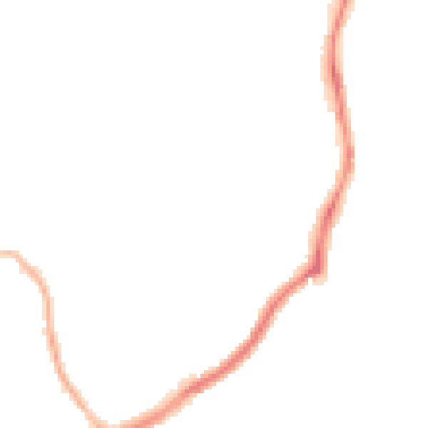 Night-time road noise heatmap for CH42 9QQ