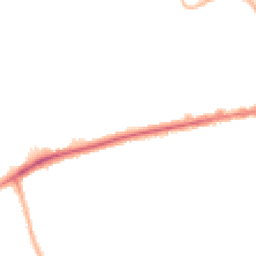 Night-time road noise heatmap for CH43 0SD