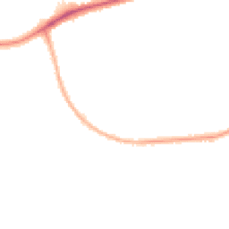 Night-time road noise heatmap for CH43 0TD