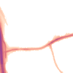 Night-time road noise heatmap for CH43 0UD