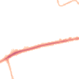 Night-time road noise heatmap for CH43 0UP