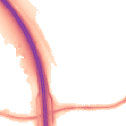 Night-time road noise heatmap for CH43 0XF