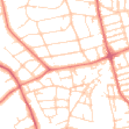 Daytime road noise heatmap for CH43 1UX