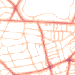 Daytime road noise heatmap for CH43 1XT