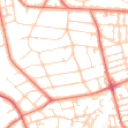 Daytime road noise heatmap for CH43 1YF