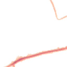 Night-time road noise heatmap for CH43 2HX