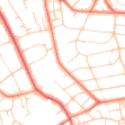 Daytime road noise heatmap for CH43 2HY