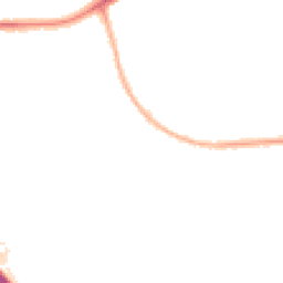 Night-time road noise heatmap for CH43 3DG