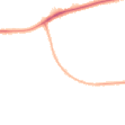 Night-time road noise heatmap for CH43 3DN