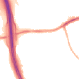 Night-time road noise heatmap for CH43 3DR