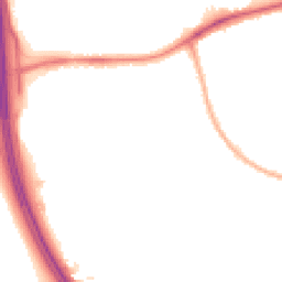 Night-time road noise heatmap for CH43 3HA