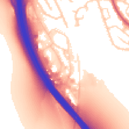 Daytime road noise heatmap for CH43 3HF