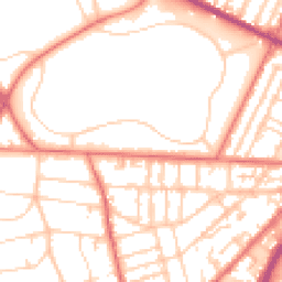 Daytime road noise heatmap for CH43 4AB