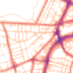 Daytime road noise heatmap for CH43 4TA