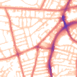 Daytime road noise heatmap for CH43 4TR