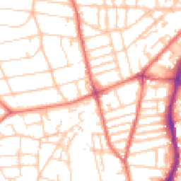 Daytime road noise heatmap for CH43 4UB
