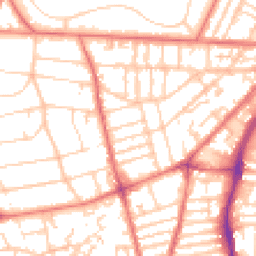 Daytime road noise heatmap for CH43 4UJ