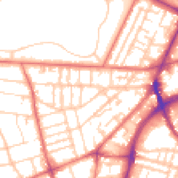 Daytime road noise heatmap for CH43 4XB