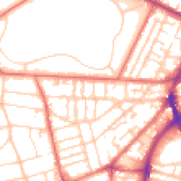 Daytime road noise heatmap for CH43 4XH