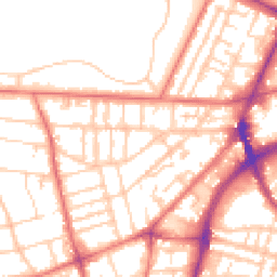 Daytime road noise heatmap for CH43 4XU