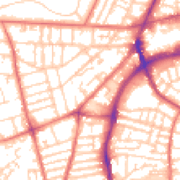 Daytime road noise heatmap for CH43 4YD