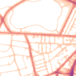 Daytime road noise heatmap for CH43 4YT