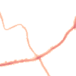 Night-time road noise heatmap for CH43 5XE