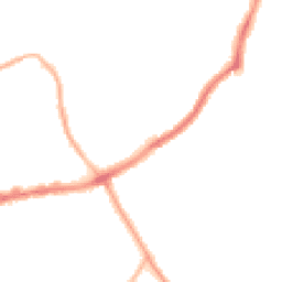 Night-time road noise heatmap for CH43 5XQ