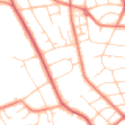 Daytime road noise heatmap for CH43 6TB