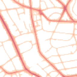 Daytime road noise heatmap for CH43 6TF