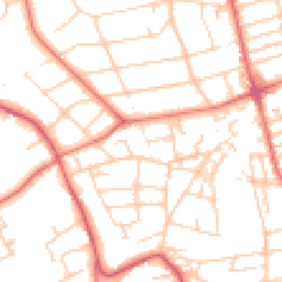 Daytime road noise heatmap for CH43 6UB