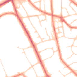 Daytime road noise heatmap for CH43 6WF
