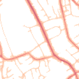 Daytime road noise heatmap for CH43 6XF