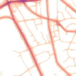 Daytime road noise heatmap for CH43 6XJ