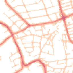 Daytime road noise heatmap for CH43 6XN