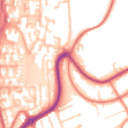 Daytime road noise heatmap for CH43 7PP