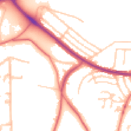Daytime road noise heatmap for CH43 7QH