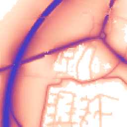 Daytime road noise heatmap for CH43 7XQ