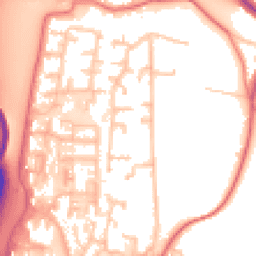 Daytime road noise heatmap for CH43 7ZA