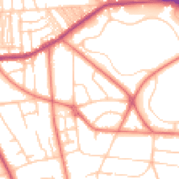 Daytime road noise heatmap for CH43 8SL