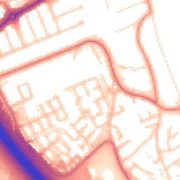 Daytime road noise heatmap for CH43 9AF
