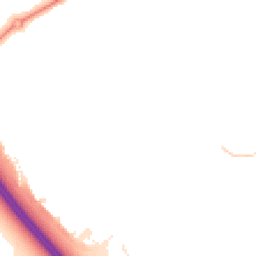 Night-time road noise heatmap for CH43 9AF