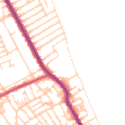 Daytime road noise heatmap for CH44 0AE