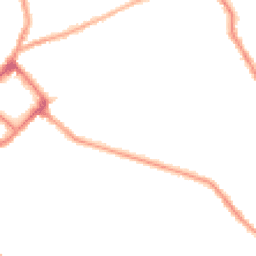 Night-time road noise heatmap for CH44 0AG