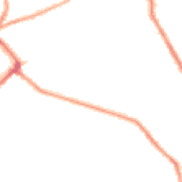 Night-time road noise heatmap for CH44 0AJ