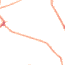Night-time road noise heatmap for CH44 0AN