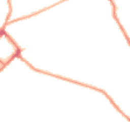 Night-time road noise heatmap for CH44 0AQ