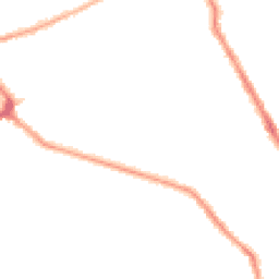 Night-time road noise heatmap for CH44 0AW