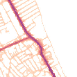 Daytime road noise heatmap for CH44 0BF