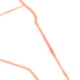 Night-time road noise heatmap for CH44 0DG